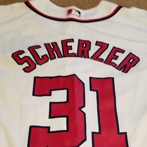 New Washington Nationals Max Scherzer Jersey